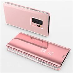 Onasi ClearV ovitek za XiaomiR 9A, preklopni, roza