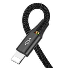 BASEUS Rapid 4in1 kabel USB - Lightning / USB-C / 2x Micro USB 3.5A 1.2m, črna