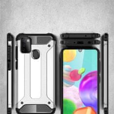 MG Hybrid Armor plastika ovitek za Samsung Galaxy A21S, črna