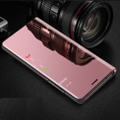 Onasi Clear View ovitek za Samsung Galaxy A31, roza
