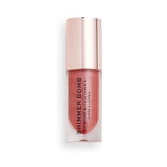 Makeup Revolution Shimmer Bomb (Lip Gloss) 4,5 ml (Odtenek Light Beam)