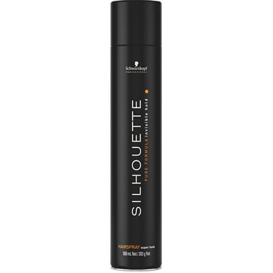 Schwarzkopf Prof. Super močna hairspray Silhouette ( Hair spray Super Hold)