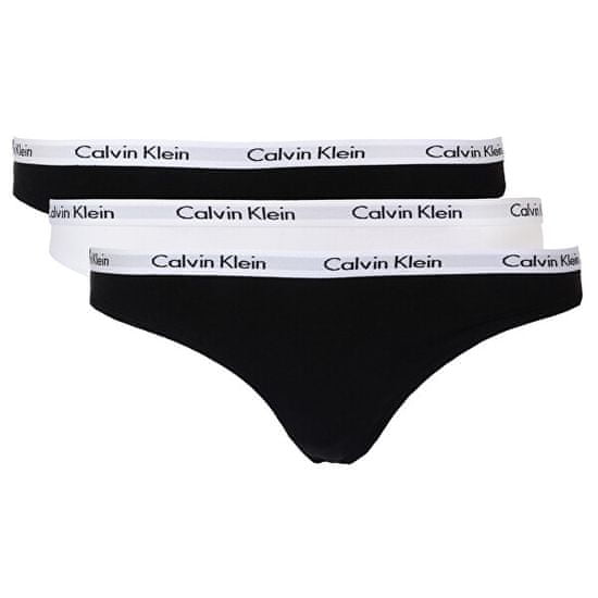 Calvin Klein 3 PAKET - ženske tangice QD3587E -WZB