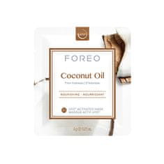 Foreo Hranilna maska Coconut Oil ( Nourish ing Mask) 6 x 6 g