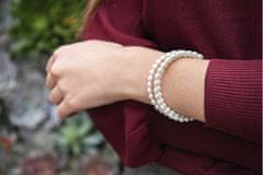 JwL Luxury Pearls Zapestnica iz pravih belih biserov JL0569