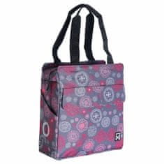 Greatstore Torba za kolo Willex Cosmos, 15 L, sivo-rdeča