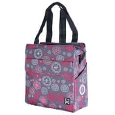 Greatstore Torba za kolo Willex Cosmos, 15 L, sivo-rdeča