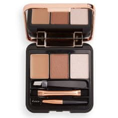 Makeup Revolution Komplet skulptur za obrvi 2,2 g (Odtenek Brown)