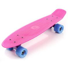 MTR Pennyboard deska 56 cm AL truck, roza-modra S-110