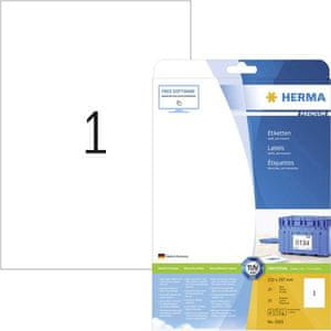   Herma 5065 etikete, 210 x 297 mm, 25/1 