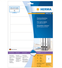 Herma 8620 etikete, 192 x 38 mm, bele, 70/1