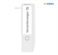 Herma 8621 etikete, 192 x 61 mm, bele, 40/1