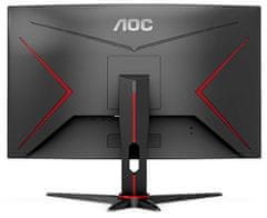 AOC C24G2AE gaming monitor, 59,9 cm (23,6), FHD, VA, 165 Hz, ukrivljen (C24G2AE/BK)