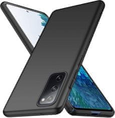 Ovitek za Samsung Galaxy S20 FE, silikonski, mat črn