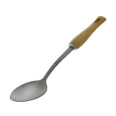 de Buyer SPOON STAILLESS STEEL WOODEN BBOIS ROKA, 2701,01