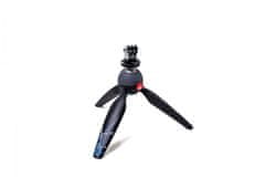 Manfrotto PIXI MINI namizno stojalo z nosilcem za akcijske kamere črn (MKPIXIEX-BK)