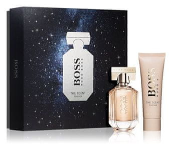  Hugo Boss Boss The Scent darilni set za ženske - parfumska voda, 30 ml + losjon za telo, 50 ml 