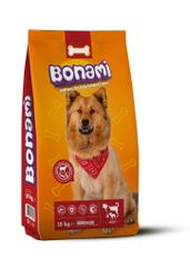 Bonami briketi za pse, jagnje, riž, zelen, 10 kg