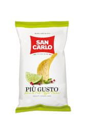 San Carlo čips, 2 x paprika, 150 g + 2 x limeta, 150 g