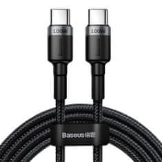 BASEUS Cafule kabel USB-C / USB-C PD 2.0 5A 2m, siva