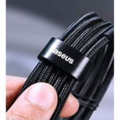 BASEUS Cafule kabel USB-C / USB-C PD 2.0 5A 2m, siva
