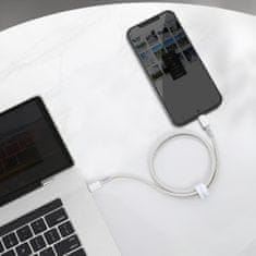 BASEUS Data kabel USB-C / Lightning PD 20W 2m, belo