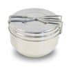 Yate 3 delni set posode - inox