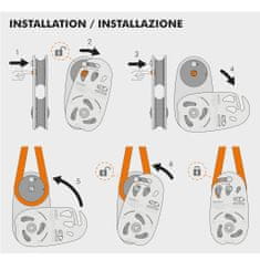 Climbing technology Škripec za velike obremenitve GRIZZLY