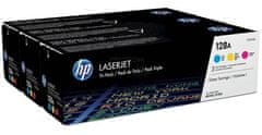 HP 128A Tri-Pack barvni toner