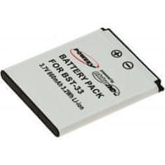 POWERY baterija za Sony-Ericsson W300c