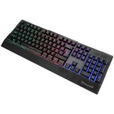 Marvo K606 tipkovnica, osvetljena, gaming, US Int. - odprta embalaža