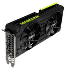 PALiT Dual GeForce RTX 3060 Ti grafična kartica, 8 GB GDDR6, LHR - Odprta embalaža