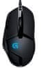 Logitech G402 Hyperion Fury gaming miška, črna (910-004067)