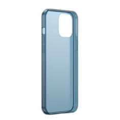 BASEUS baseus frosted glass case trd ovitek s prilagodljivim okvirjem iphone 12 mini navy blue (wiapiph54n-ws03)