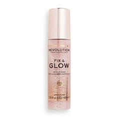 Makeup Revolution Fix & Glow sprej za fiksiranje ličil 100 ml