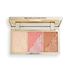 Revolution PRO (Face Palette) Crystal Luxe 8,4 g (Odtenek Rose Fresco)