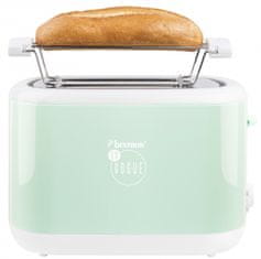 Bestron Toaster iz kolekcije En Vogue - Pastelno zelena