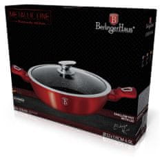 Berlingerhaus granitni lonec 32cm red metal line bh-1264