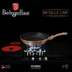 Berlingerhaus Komplet 3 granitnih posod 20/24/28 cm Metallic Line Rose Gold Bh-1278