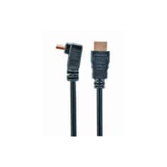 CABLEXPERT HDMI kabel Ethernet, kotni 90°, 3 m