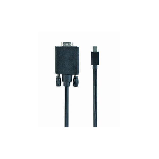 CABLEXPERT Kabel Mini DisplayPort na VGA, črn, 1.8 m