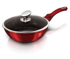 Berlingerhaus Granitna ponev 24 cm Red Metallic Line Bh-1259