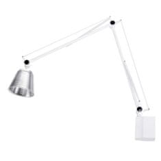 KINGHOME Stenska svetilka RAYON ARM WALL bela - LED, akrilno senčilo