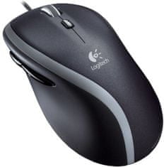 Logitech M500s optična miška, USB, črna