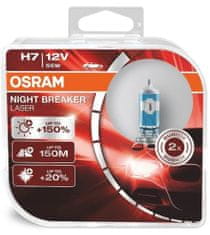 Osram H7 Night Breaker Laser +150% BOX 2 kosa