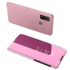 slomart ovitek clear view case za huawei p smart 2020 roza