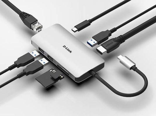 D-Link USB-C hub