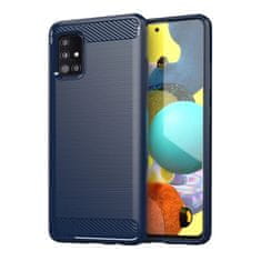 slomart carbon case fleksibilen tpu ovitek za samsung galaxy m31s moder