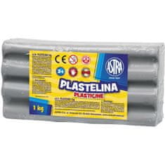 Astra Plastelin 1kg siv, 303111023