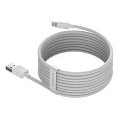 PRO 2x kabel USB Iphone Lightning za hitro polnjenje Power Delivery 1,5 m bele barve